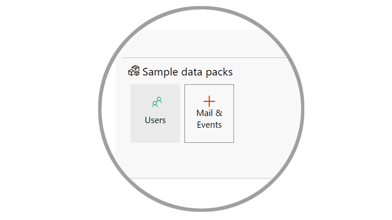 sample data pack